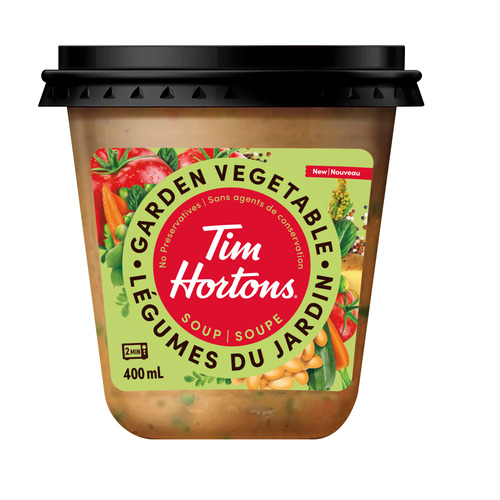 Tim Hortons Soup On The Go Garden Vegetable