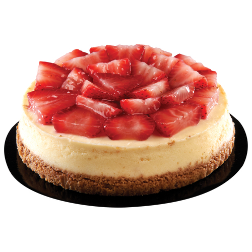 Cheesecake Strawberry Topped