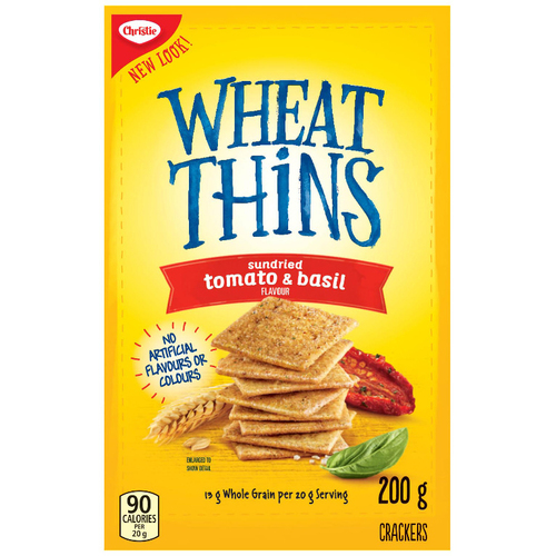 Wheat Thins Sundried Tomato and Basil Crackers