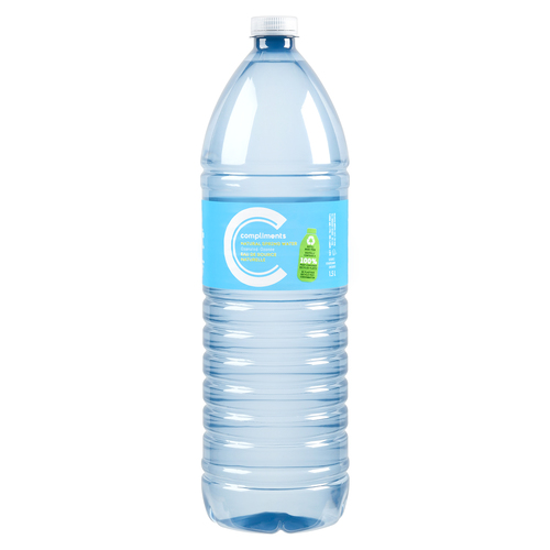 Compliments Spring Water