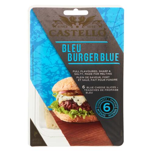 Castello Sliced Burger Blue Cheese