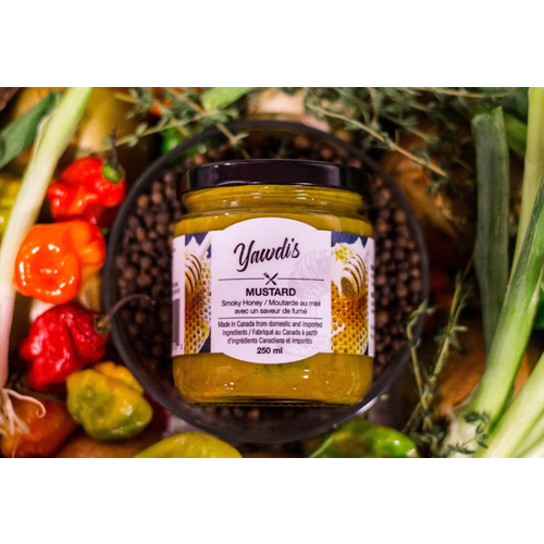 Buy Yawdi's Mustard Smoky Honey 250 ml | Sobeys Inc.