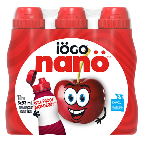 iÖGO nanö 1% Drinkable Yogurt Cherry
