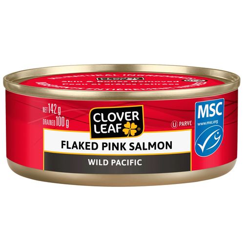 Clover Leaf Canned Flaked Salmon Red
