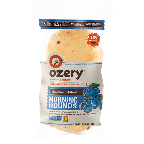 Buy Ozery Bakery Buns Morning Rounds Blueberry 450 g | Sobeys Inc.