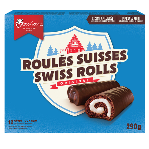 Vachon Cakes Swiss Rolls Original