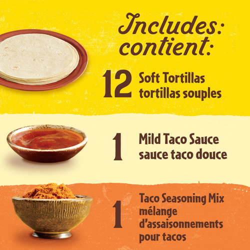 Buy Old El Paso Dinner Kit Soft Taco 400 g | Thrifty Foods