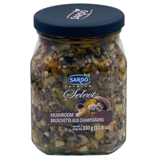 Sardo Bruschetta Mushrooms