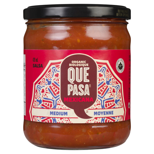 Que Pasa Organic Salsa Mexicana Medium