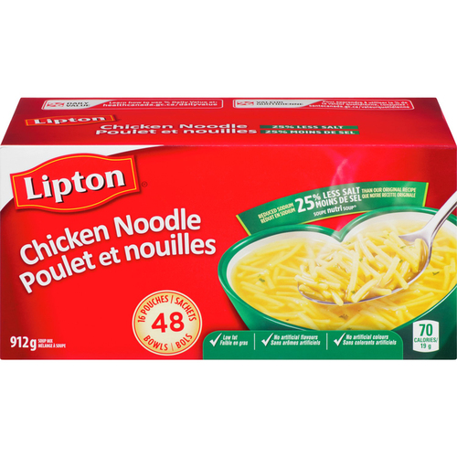 Lipton Dry Soup Mix Chicken Noodle Nutri Soup