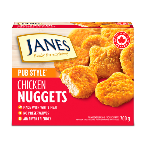 Jerry's Nuggets 8個 Buy Janes Fully Cooked Frozen Chicken Breast Nuggets 700 g | Foodland