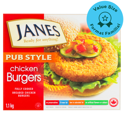 Janes Frozen Breaded Popcorn Chicken Fully Cooked