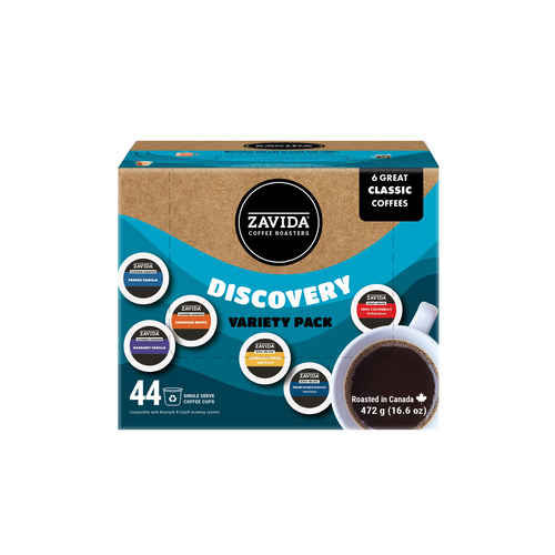 Buy Zavida Coffee Pods Discovery Box Single Serve Variety Pack 44