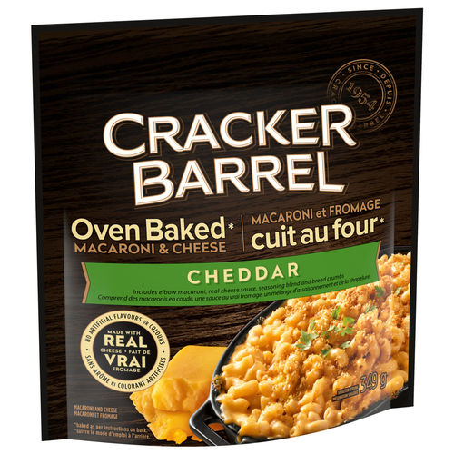 Buy Cracker Barrel Macaroni And Cheese Cheddar 349 g | FreshCo
