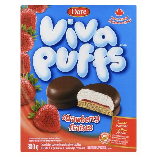 Dare Viva Puffs Raspberry Cookies
