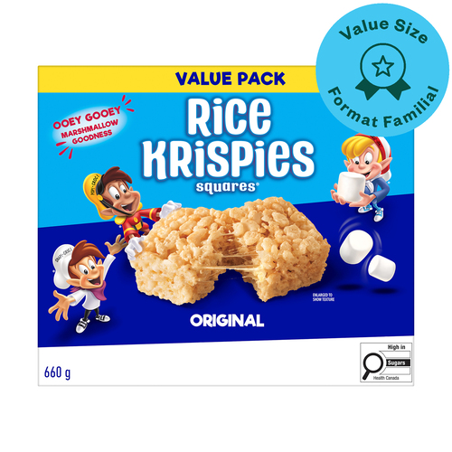 Buy Kellogg's Rice Krispies Squares Jumbo 660 g | Foodland