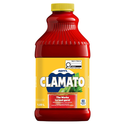 Mott's Clamato Cocktail The Works
