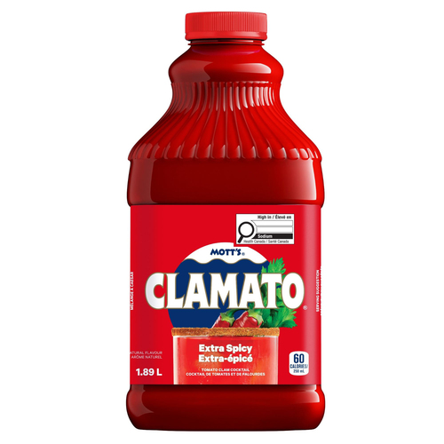 Mott's Clamato Cocktail Extra Spicy