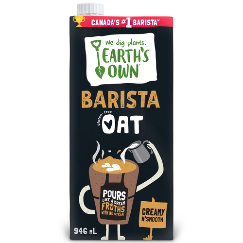 Earth's Own Dairy-Free Barista Milk Alternative Oat  946 ml