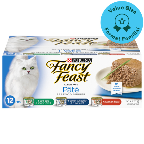 Fancy Feast Deli Supper Pate Variety Pack Wet Cat Food