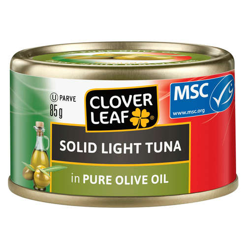 Clover Leaf Solid Light Tuna In Pure Olive Oil