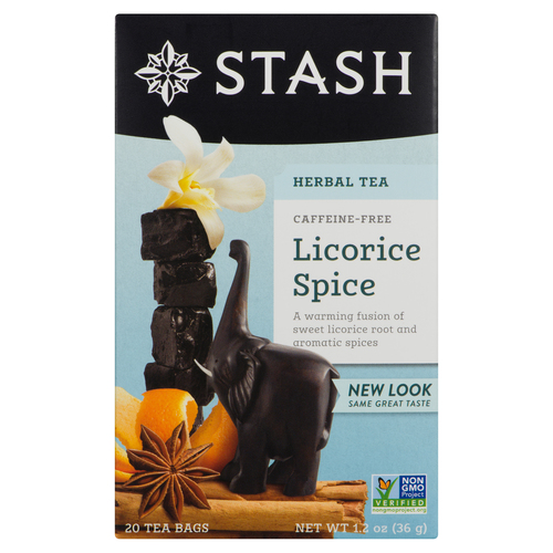 Buy Stash Caffeine-Free Herbal Tea Licorice Spice 20 Tea Bags