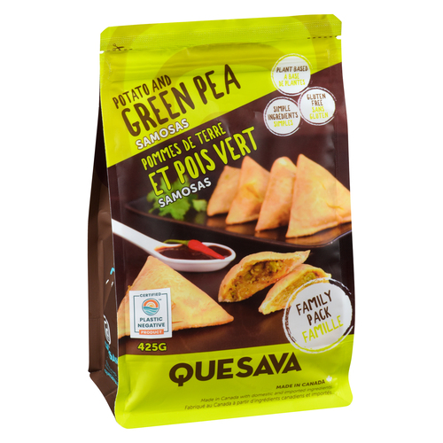 Buy Quesava Vegan Gluten Free Samosa Potato Green Pea 425 g