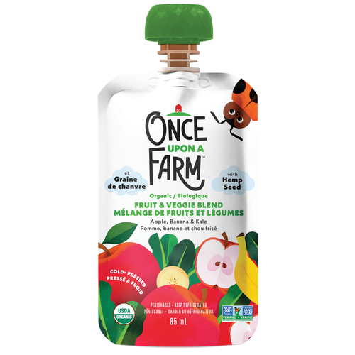Buy Once Upon A Farm Organic Baby Food Apple Banana Kale Hemp