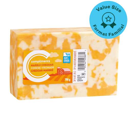 Cheddar Cheese Mild Marble Value Size
