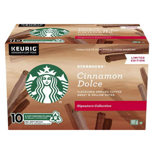 Buy Starbucks Coffee Pods Cinnamon Dolce K-Cups 10 EA | Safeway Canada