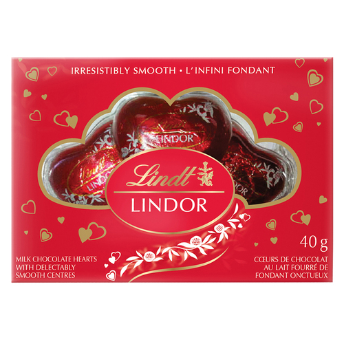 Lindt Lindor Milk Chocolate Valentine Heart