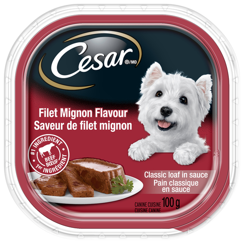 Buy Cesar Adult Wet Dog Food Classic Loaf In Sauce Filet Mignon
