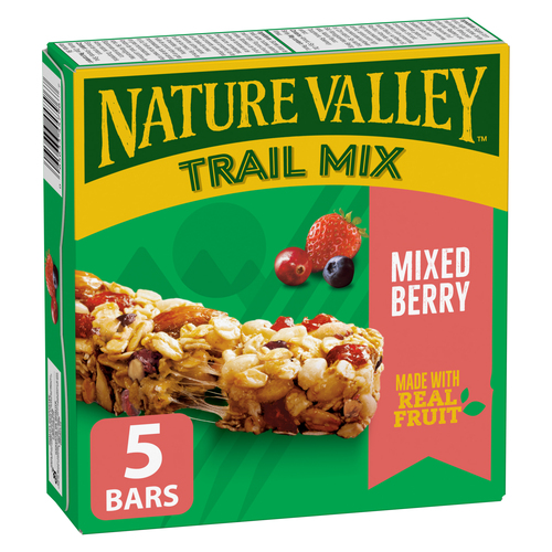 Nature Valley Chewy Trail Mix Granola Bars, Dark Chocolate