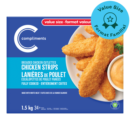Compliments Frozen Chicken Nuggets Fully Cooked