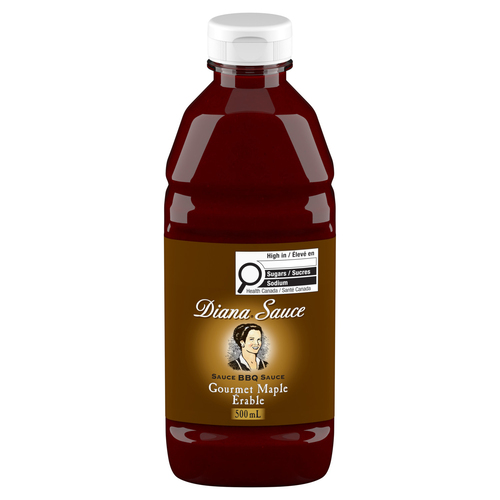 Diana Bbq Sauce Gourmet Maple 500 mL