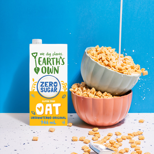 Buy Earth's Own Zero Sugar Gluten-Free Oat Milk Alternative