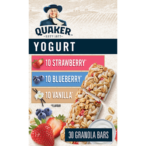 Quaker Yogourt Granola Bars Variety Pack