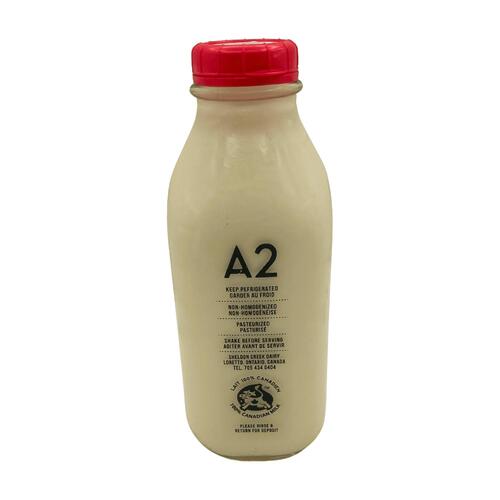 Buy Sheldon Creek A2 Whole 1Qt Glass Milk 946 ml | Foodland