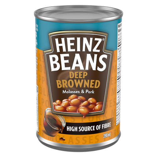 HEINZ Beans Deep Browned, Molasses & Pork