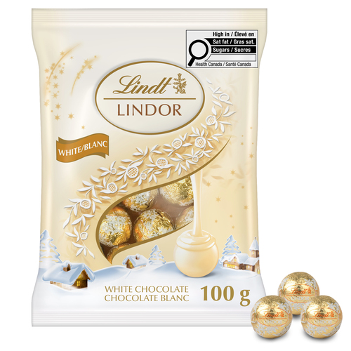 Buy Lindt Lindor Mini White Chocolate Balls 100 g | Thrifty Foods
