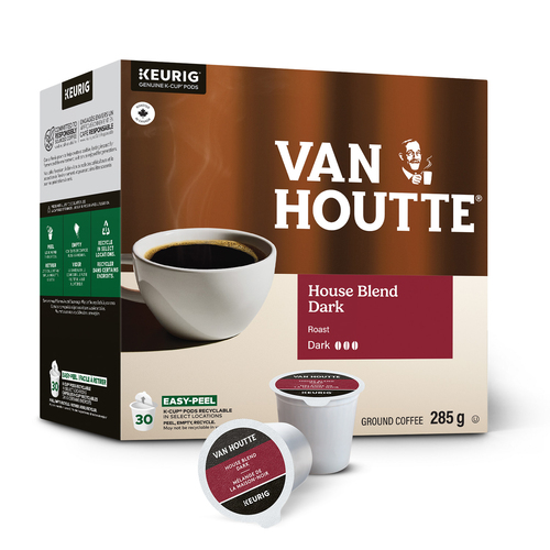 Van Houtte House Blend Dark Roast Coffee Pods