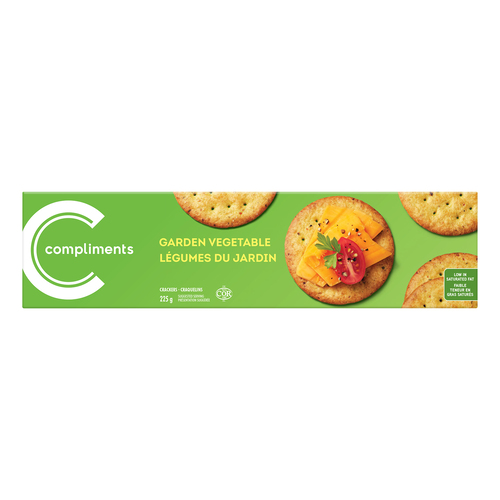 Compliments Crackers Garden Vegetable