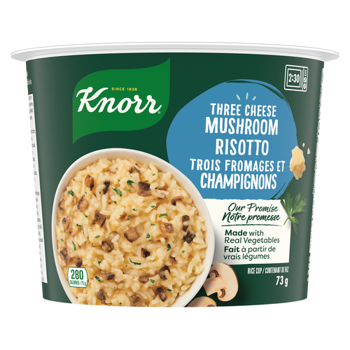 Knorr Rice Cup 3 Cheese Mushroom Risotto