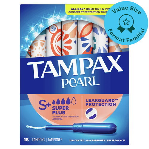 Tampax Pearl Super Tampons Unscented