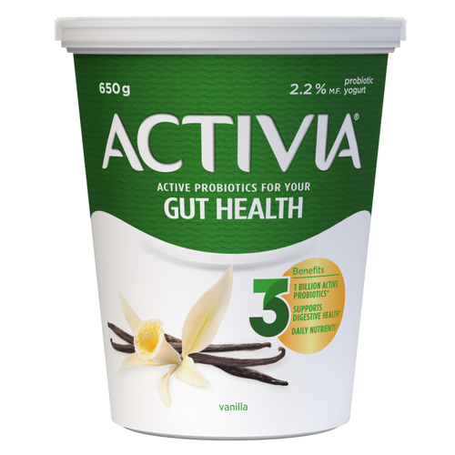 Activia Yogurt With Probiotics Vanilla Flavour 650 g