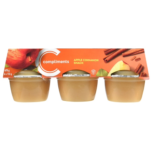 Compliments Apple Cinnamon Snack Cup