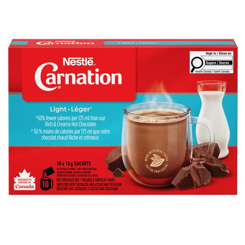 Carnation Hot Chocolate Mix Light