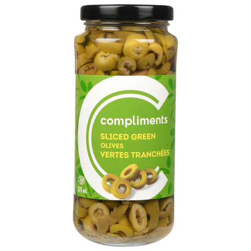 Compliments Sliced Olives Green
