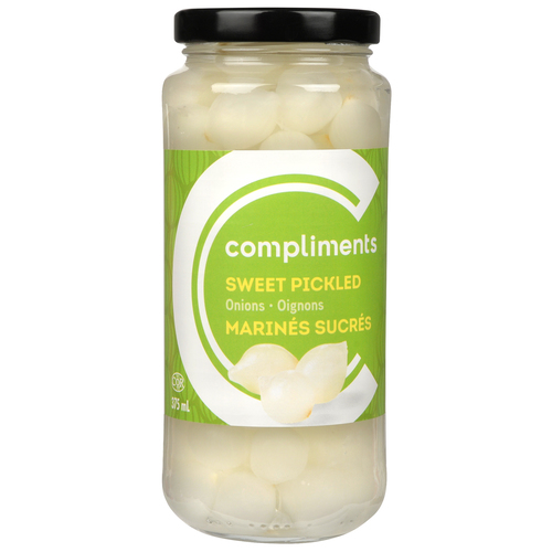 Buy Compliments Pickled Onions Sweet 375 ml | IGA