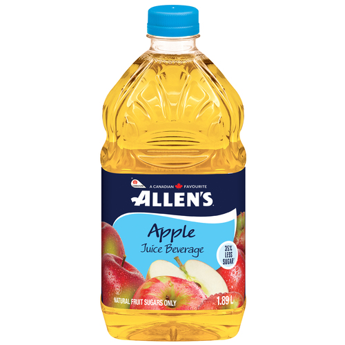 Allen's 35% Less Sugar Apple Juice